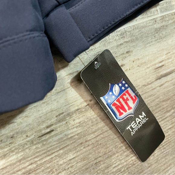 Chicago Bears NFL Zip Up Jacket Navy Blue Orange NWT - Picture 6 of 8